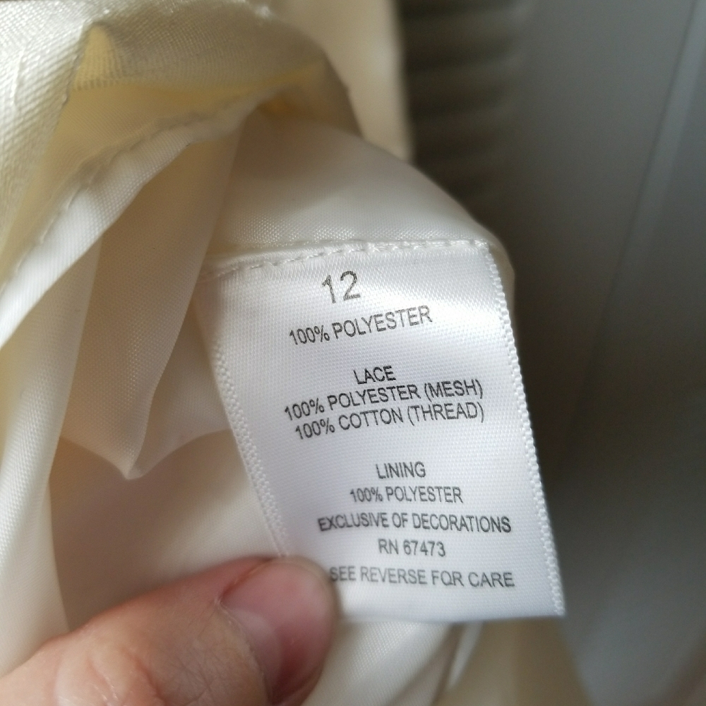 NWT Taylor White Dress - Picture 6 of 7